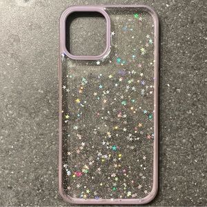 Clear Sparkly IPhone Case